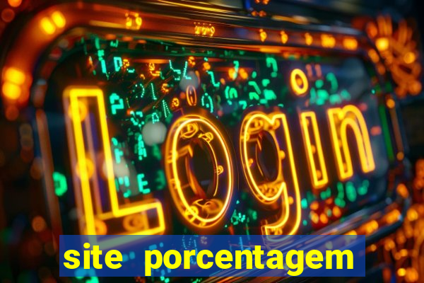 site porcentagem slots pg